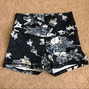 High-Waisted Workout Shorts